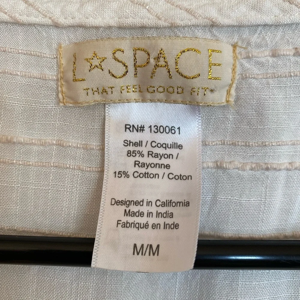 L*Space Love Letters Tunic Size Medium - Picture 9 of 9